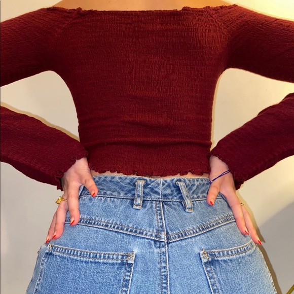 Fitted off the shoulder top - Picture 4 of 5